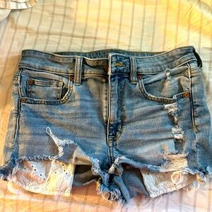 American eagle short jean shorts
